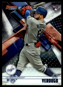 2018 Bowman's Best Alex Verdugo Rookie Los Angeles Dodgers #33 - Picture 1 of 2