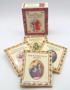 Vintage 1992 Kingfisher Books 'The Christmas Collection' Illustrated 4 Book Set - Picture 1 of 10