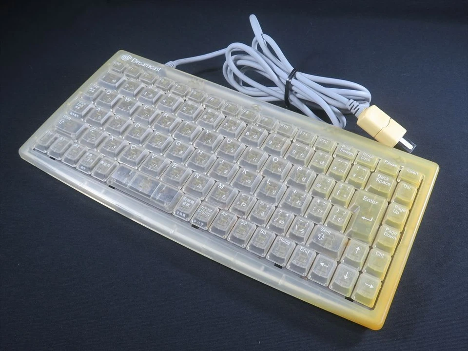 keyboard dreamcast sega DC controller Japan jp hkt-4000 typing tested official - Image 1 of 4