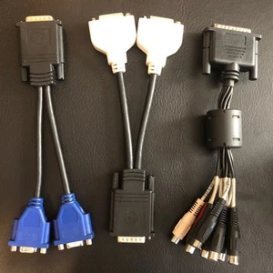 Dual DVI, VGA Kabel - Bild 1 von 12