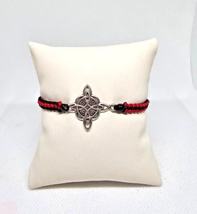 BRACCIALE PULSERA NUDO DE BRUJA REGOLABILE / STREGA PROTECCION SUERTE PROSPERIDAD - Foto 1 di 4
