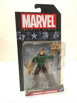 Figura de acción Marvel Infinite Series Sandman 3,75" NUEVA 2014 Spider-Man Villano Foto 1 de 4