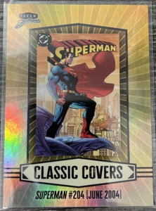 2025 Fleer Brilliants Superman Classic Covers #CC-14 Superman #204 - Picture 1 of 2
