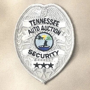 Tennessee Auto Auction Security Patch - 2 1/2 inches x 3 1/2 inches - Imagen 1 de 2