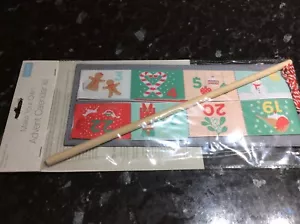 Calendario dell'Avvento Nuovo con scatola Crea il tuo Materiale Natalizio - Kit Artigianale - Foto 1 di 5