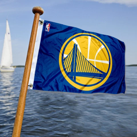 Golden State Warriors Small Mini Boat and Cart Flag Cover