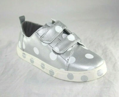 ZAPATO TOMS LENNY PLATA PERLADO CUERO SINTÉTICO PUNTOS 10012555 2 CORREAS NIÑO PEQUEÑO Foto 1 de 4