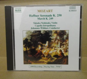 CD  MOZART  HAFFNER SERENADE K250 March 249 Moyzes hall of the Slovak - Bild 1 von 2