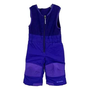 Columbia Purple Elastic Waist Snow Bib | Perfect for Winter - Picture 1 of 8