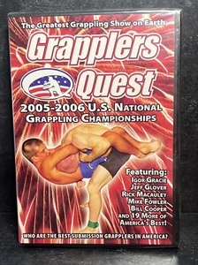 Grapplers Quest 2005-2006 U.S. National Grappling Championships DVD Sealed New - Imagen 1 de 2
