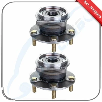 2 Rear Left Right Wheel Hub Bearing For Mitsubishi Endeavor 04-08 10 11 w/ ABS Foto 1 de 4