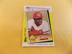 1982 Topps Kmart MVP Series - #30 - Joe Morgan - Cincinnati Reds 1976 MVP  - Picture 1 of 2