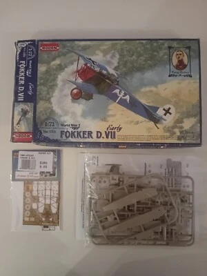 Lotto Di 6 Fokker D.VII Roden 1/72 + Dettagli Fotoincisi + 2 Fogli Decals - Immagine 1 di 4