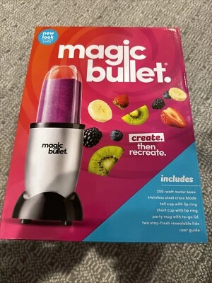The Original Magic Bullet Countertop Blender 11 Piece Set Dishwasher Safe - Image 1 of 4
