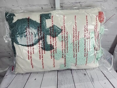 Lizard Punch Needle Lumbar 12x18" Deck Pool Throw Pillow Turquoise  Opalhouse   - Image 1 of 4