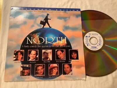 Laserdisc Widescreen Edition NORTH 1994 Image EX BRUCE WILLIS John Ritter REBA Foto 1 de 4