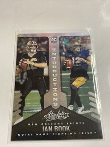 2021 Absolute Ian Book INTRODUCTIONS Insert Rookie Card RC #INT-20 Saints Irish