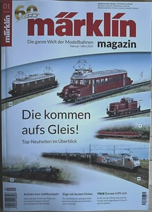 Märklin Magazin + Trix Club News 01/2025 Februar/März 60Jahre MM - Bild 1 von 8