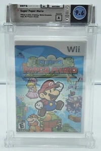 Super Paper Mario (Nintendo Wii, 2007)💥  WATA 9.6 A , MINT  [NOT VGA]  - Picture 1 of 7