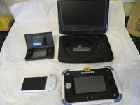 JOB LOT PSP + NINTENDO DS + INNOTAB 3-S + LOGIK DVD PLAYER SPARES OR REPAIRS ONL