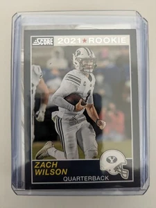🏆 2021 Chronicles Draft Picks Score ZACH WILSON RC #61 MIAMI DOLPHINS - Picture 1 of 2