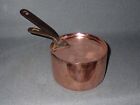 Antique English Copper Sauce Pan Early Dovetailed Benham & Froud W/ Lid