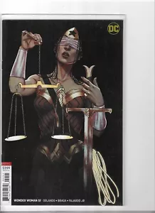 WONDER WOMAN #51 vol 5 ~ Jenny Frison Variant Cover / Laura Braga @2018 - Picture 1 of 1