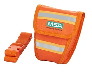 MSA MiniSCAPE Escape Respirator Pouch, Includes Neck And Waist Straps / Orange - Picture 1 of 2