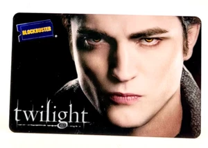 Tarjeta de regalo coleccionable de video Blockbuster 2009 Twilight sin valor en la tarjeta - Imagen 1 de 2