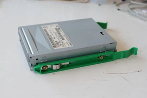 NEC FD1231M floppy drive 3.5" FDD Dell 05R212 w/ Optiplex rails - Picture 1 of 4