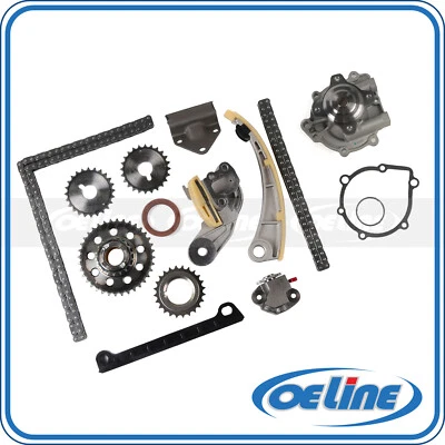 Timing Chain Kit for 96-09 Suzuki SX4 Vitara Aerio Chevrolet Tracker Water Pump - Image 1 of 4
