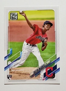 2021 Topps Series 1 Triston McKenzie Rookie Cleveland Indians - Picture 1 of 6