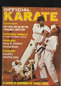 OFFICIAL KARATE MAGAZINE, FEB. 1973 - Bild 1 von 2