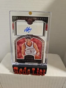 2017-18 Panini Cornerstone Keystone Rookie-Auto Zhou Qi 63/199 Houston Rockets - Picture 1 of 9