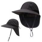 Wide Brim Sun Hat Anti-UV Hiking Fishing Cap Portable Sunscreen Hat