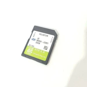 2019 Hyundai Veloster OEM 96554-J3201 Navigation Map Card - Picture 1 of 14