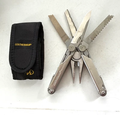 Multiherramienta Leatherman Wave 2da Generación Acero Inoxidable con Funda de Nylon Nueva Sin Caja Foto 1 de 4
