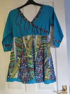 Joe Browns Multi Coloured Brighton Tunic Size 8 - Picture 1 of 3
