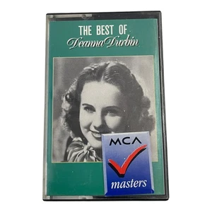 The Best of Deanna Durbin Vintage Cassette Tape MCA Masters Collection - Picture 1 of 3
