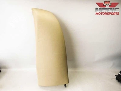  04-10 BMW E60 5 Series Rear LEFT Driver Upper Seat Side Bolster LCGE Beige - Image 1 of 4