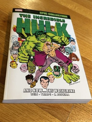 The Incredible Hulk And Now... The Wolverine Epic Collection Vol 7 Raro Marvel tpb Foto 1 de 4