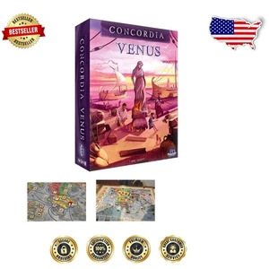 Explore Concordia Venus Expansion Plus – Versatile Board Game Adventure - Picture 1 of 4