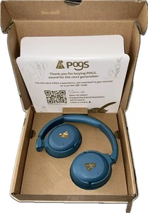 Auriculares inalámbricos con cancelación de ruido POGS | The Turtle Blue Open Box  - Imagen 1 de 4