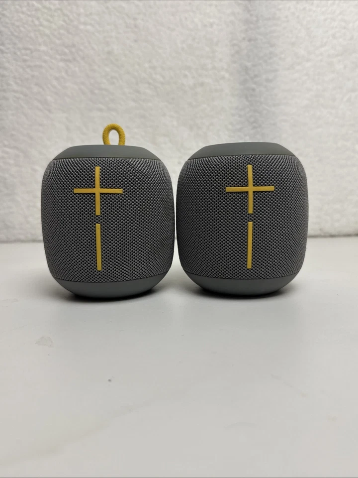 Лот из 2 Ultimate Ears UE Wonderboom S-00163 портативный Bluetooth-динамик серый VGC - Изображение 1 из 4