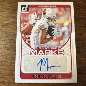 2024 Panini Donruss - Signature Marks Michael Wilson #SMA-MWI (AU) - Picture 1 of 2