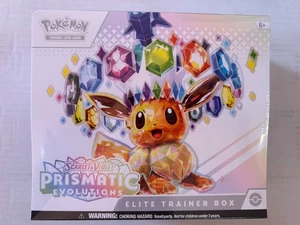 Pokemon Prismatic Evolutions Elite Trainer Box SV 8.5 ETB Sealed English Promo - Picture 1 of 6
