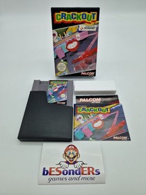 Crackout - Nintendo NES - PAL B Deutsch - OVP - Anleitung - NOE - Konami