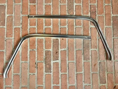 Marco de puerta Chevrolet El Camino 1964-1967 moldura de aluminio derecha izquierda OEM limpio Foto 1 de 4