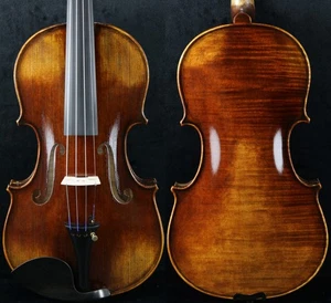 Pro Lever Master Handmade Violin after Guarneri del Gesu 1743 Cannone Violin 4/4 - Picture 1 of 12