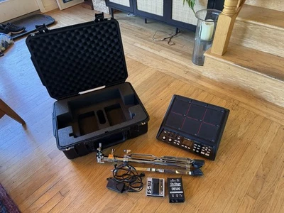 Roland SPD-SX Sampling Pad W/hard Case, Stand, Direct Box & Boss Foot Switch - Image 1 of 4